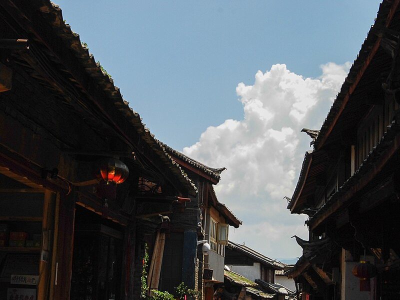 丽江著名景点风光